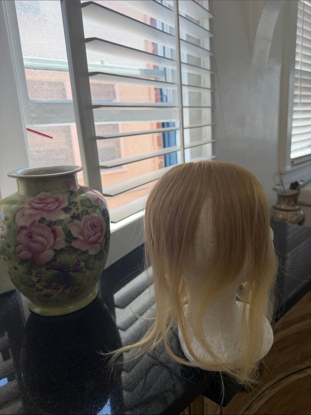 328  100% Remy Human Hair Custom Topper  - Lightweight